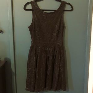 4/$25 Forever 21 open back lace dress